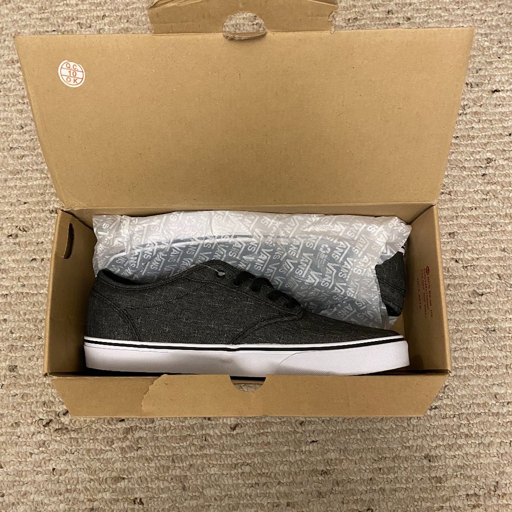 Vans Atwood - Size 11.5 - Black/Hawaiian Ocean